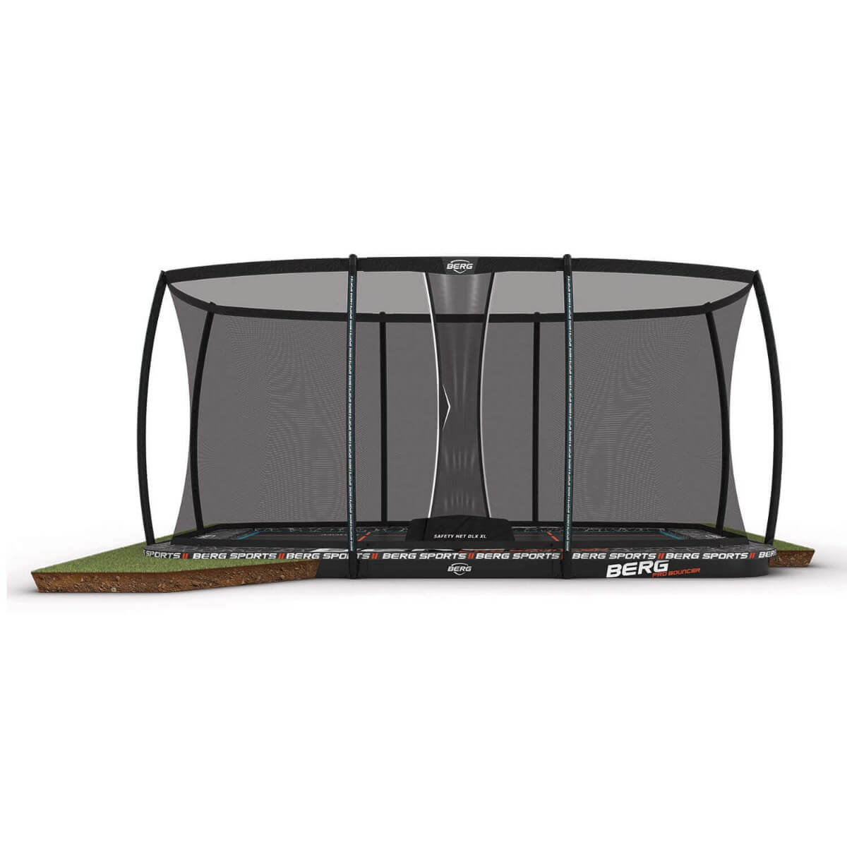 Berg 500 Sports Ultimate Pro Bouncer In Ground