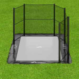 17ft X 10ft Akrobat In-Ground Trampoline Corner Enclosure
