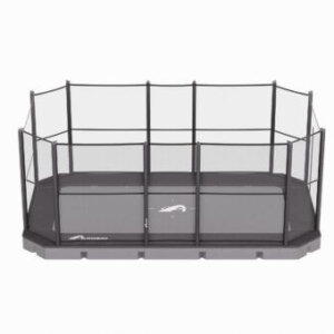 17ft x 10ft PLUS In-Ground Trampoline Enclosure