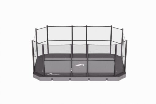 17ft x 10ft PLUS In-Ground Trampoline Enclosure